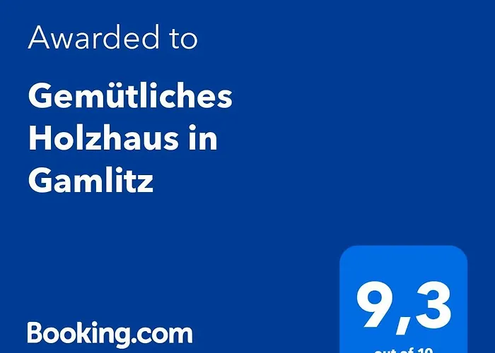 Gemuetliches Holzhaus In * غامليتز