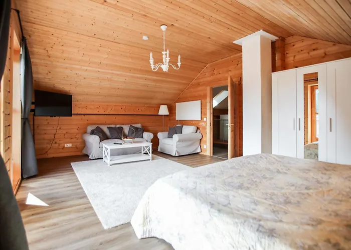 بيت للعطل Gemuetliches Holzhaus In *