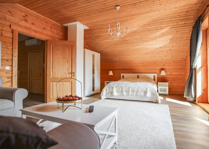 بيت للعطل Gemuetliches Holzhaus In